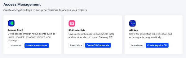 STORJ AWS S3